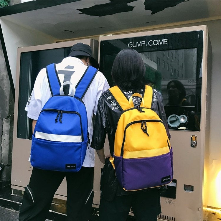 Double Shoulders School Bag Travel Backpack Bags