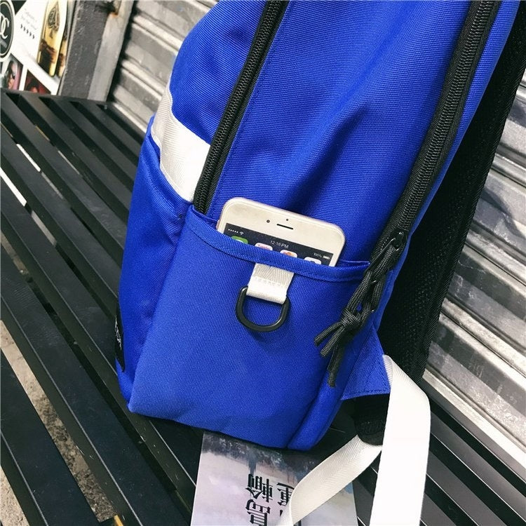 Double Shoulders School Bag Travel Backpack Bags