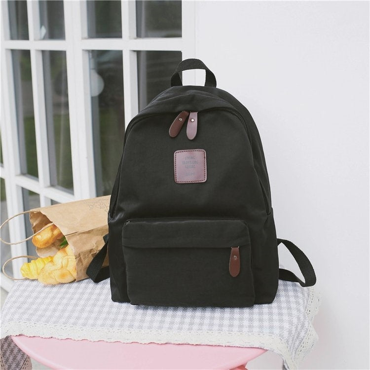 Double Shoulders School Bag Travel Backpack Bag