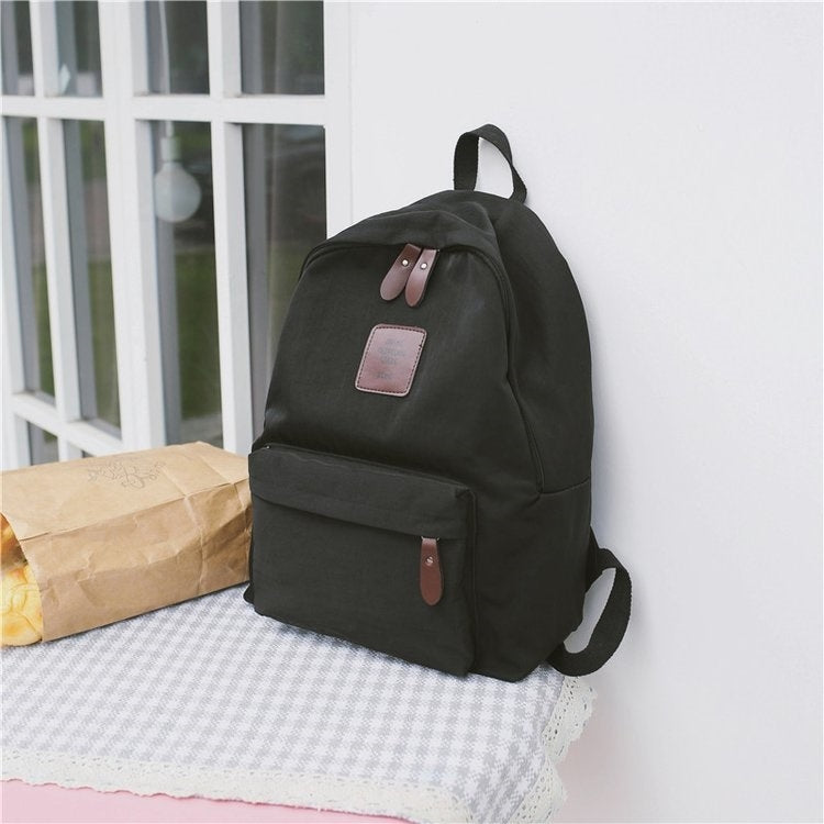 Double Shoulders School Bag Travel Backpack Bag