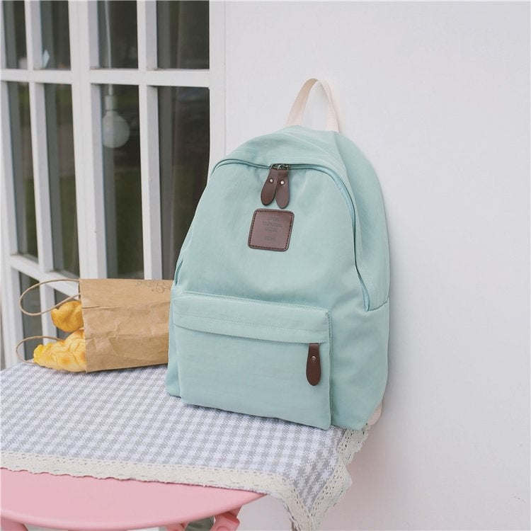Double Shoulders School Bag Travel Backpack Bag