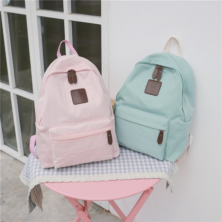 Double Shoulders School Bag Travel Backpack Bag