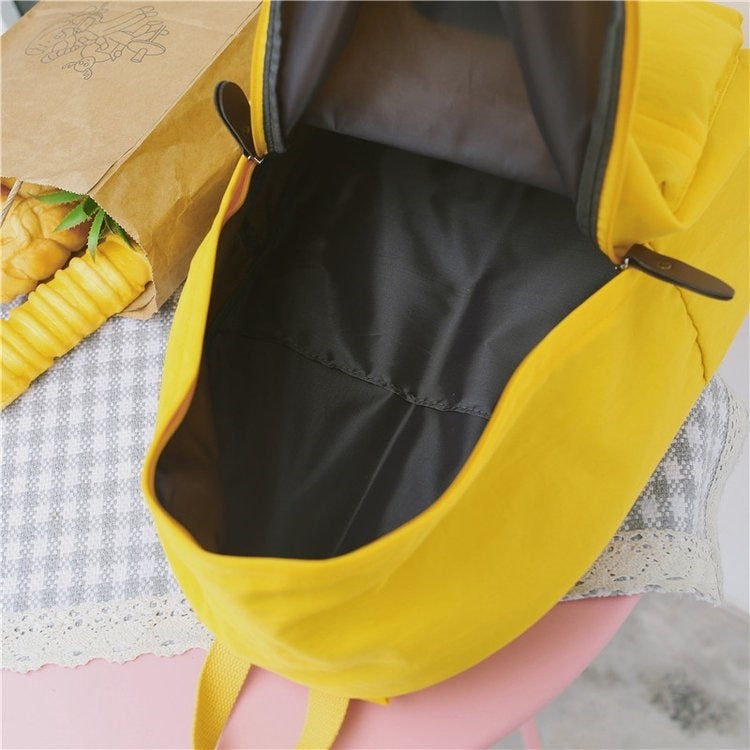 Double Shoulders School Bag Travel Backpack Bag