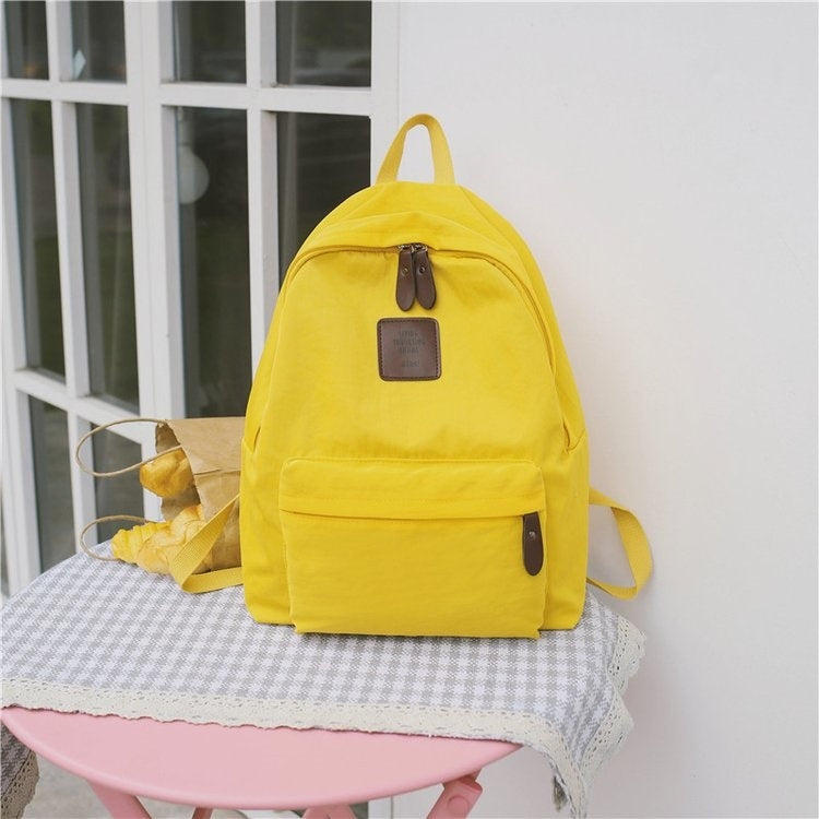 Double Shoulders School Bag Travel Backpack Bag