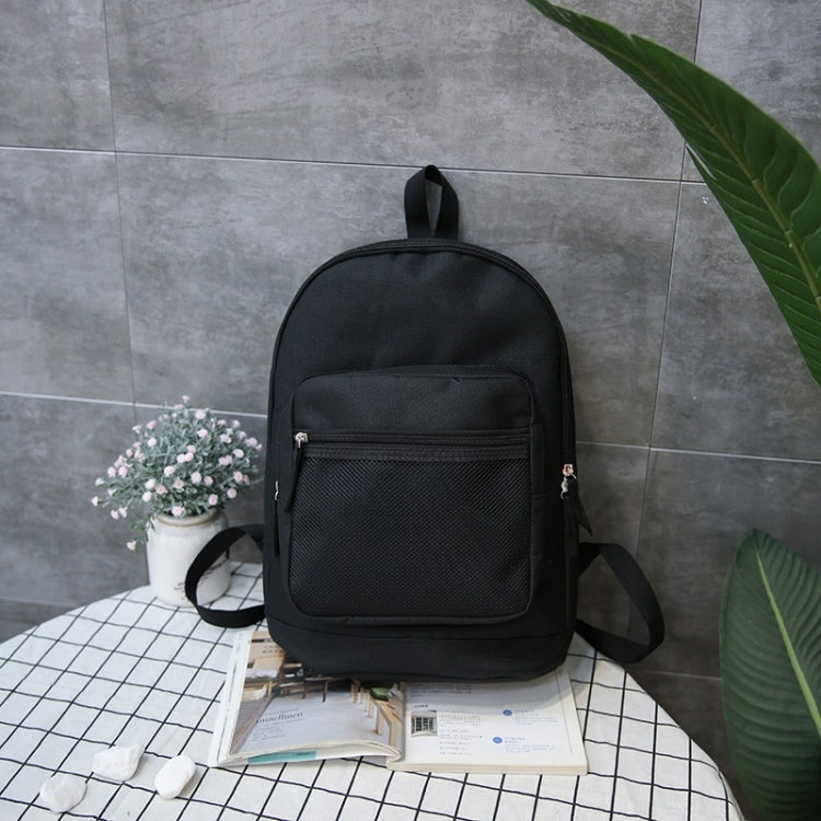 Oxford Double Shoulders School Bag Travel Backpack Bag