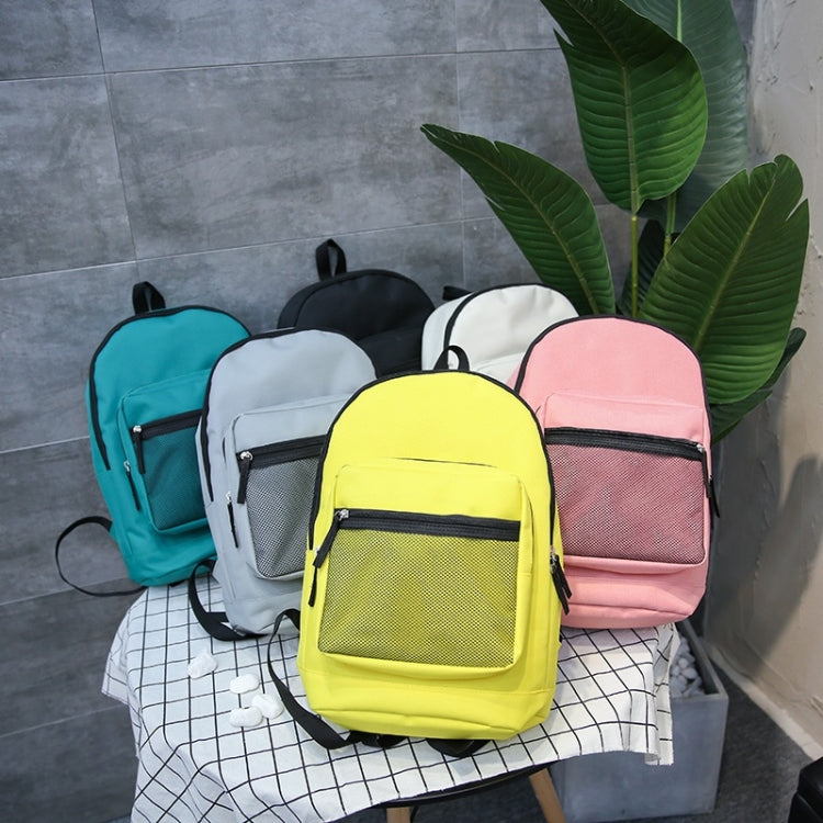 Oxford Double Shoulders School Bag Travel Backpack Bag