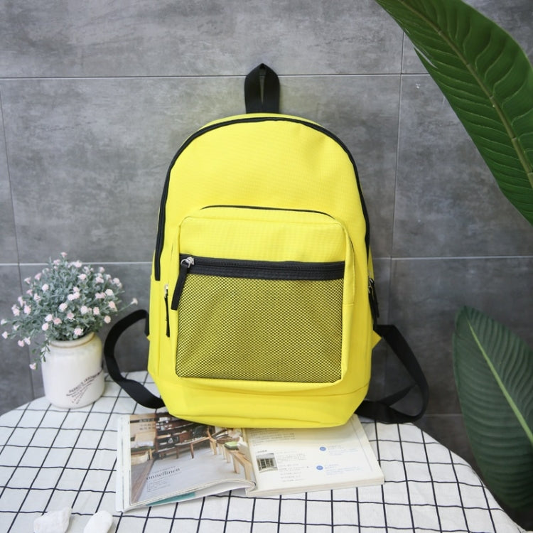 Oxford Double Shoulders School Bag Travel Backpack Bag