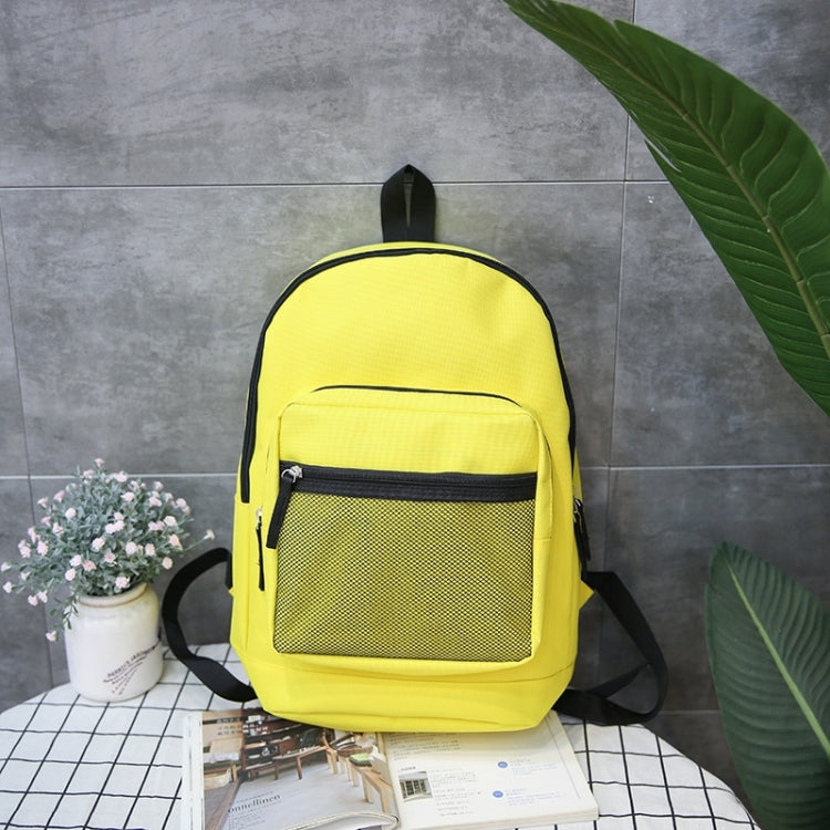 Oxford Double Shoulders School Bag Travel Backpack Bag