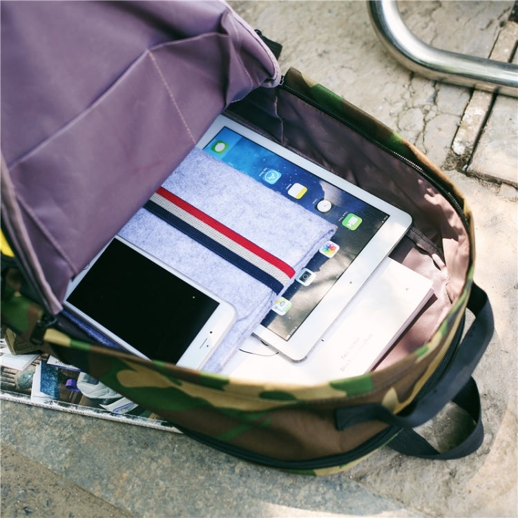 2 in 1 Double Shoulders School Bag Travel Backpack Bag