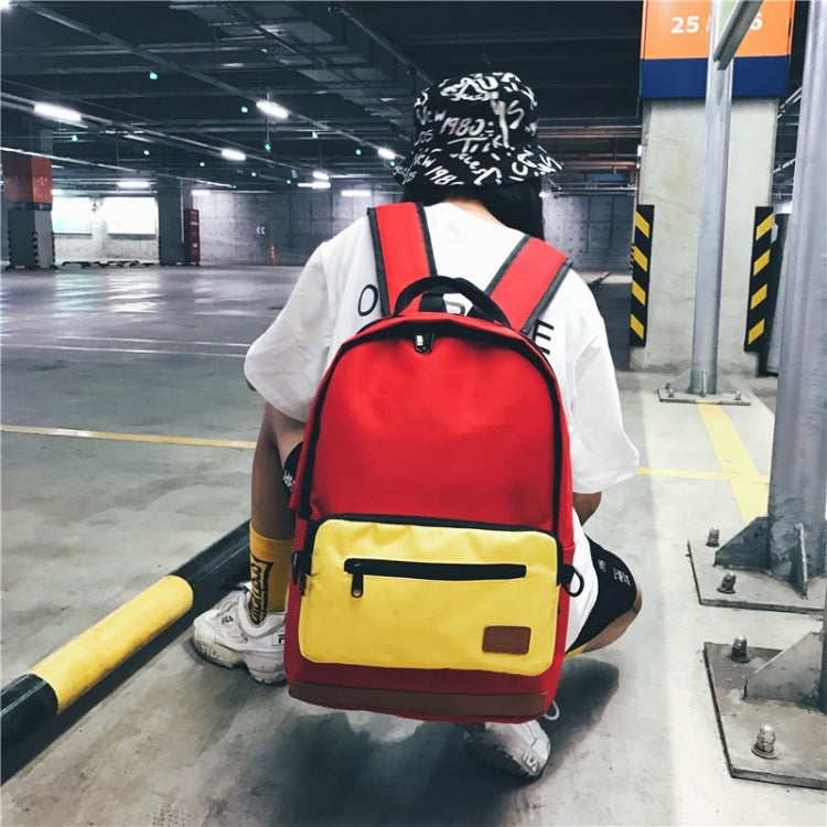 2 in 1 Double Shoulders School Bag Travel Backpack Bag