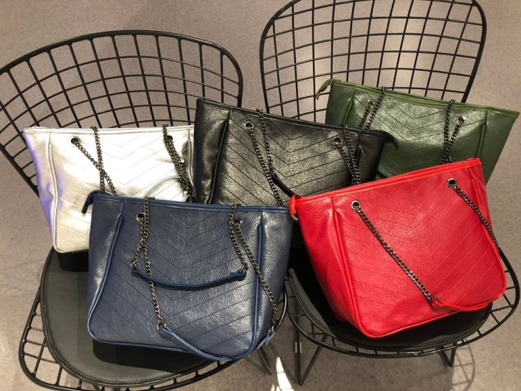 Casual Multifunctional PU Leather Shoulder Crossbody Chain Bag Ladies Handbag