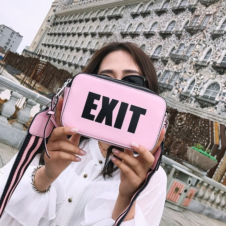 Casual PU Leather Shoulder Bag Messenger Bag Ladies Handbag