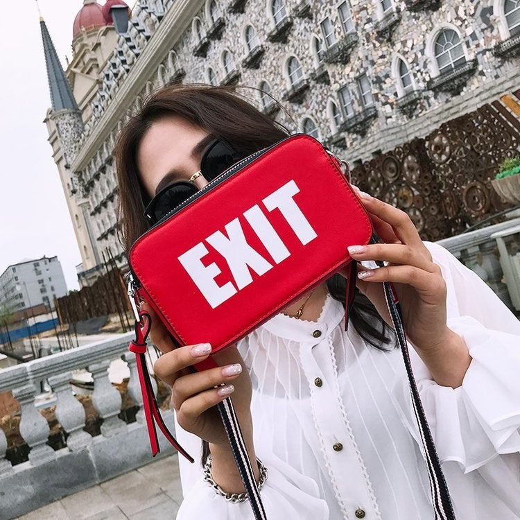 Casual PU Leather Shoulder Bag Messenger Bag Ladies Handbag