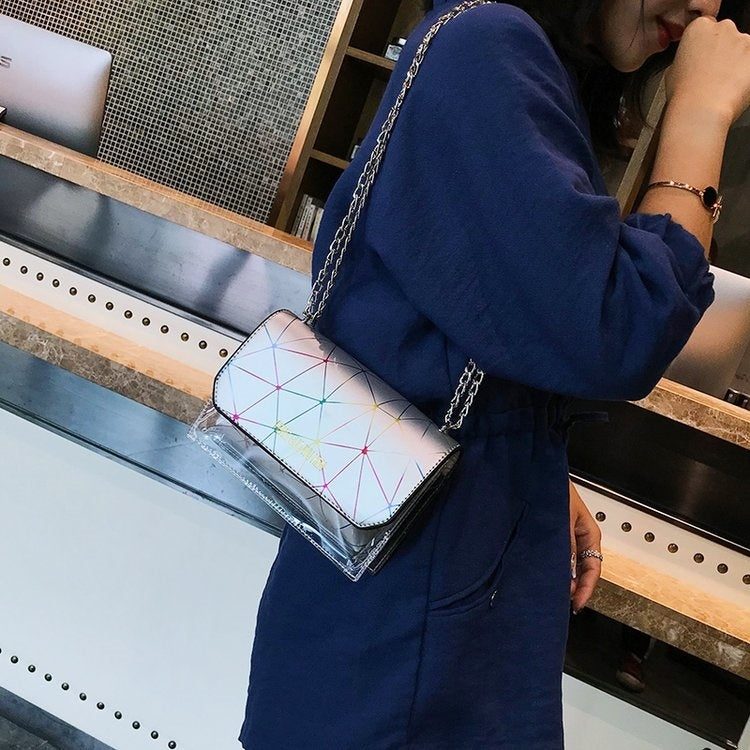 Mesh Casual Shoulder Bag Messenger Bag Ladies Handbag