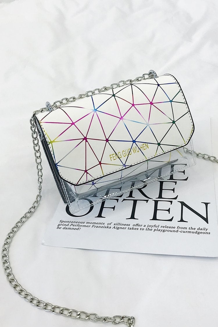 Mesh Casual Shoulder Bag Messenger Bag Ladies Handbag