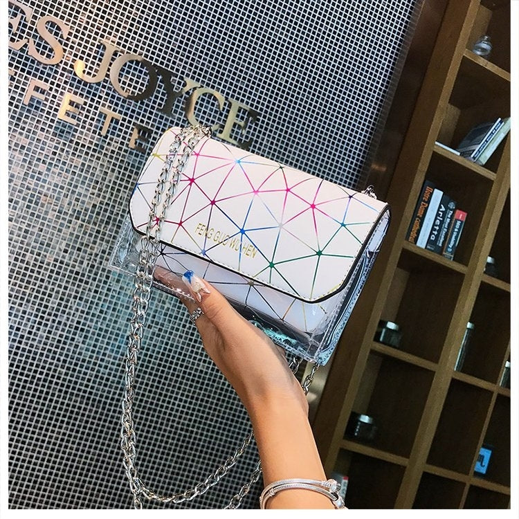 Mesh Casual Shoulder Bag Messenger Bag Ladies Handbag