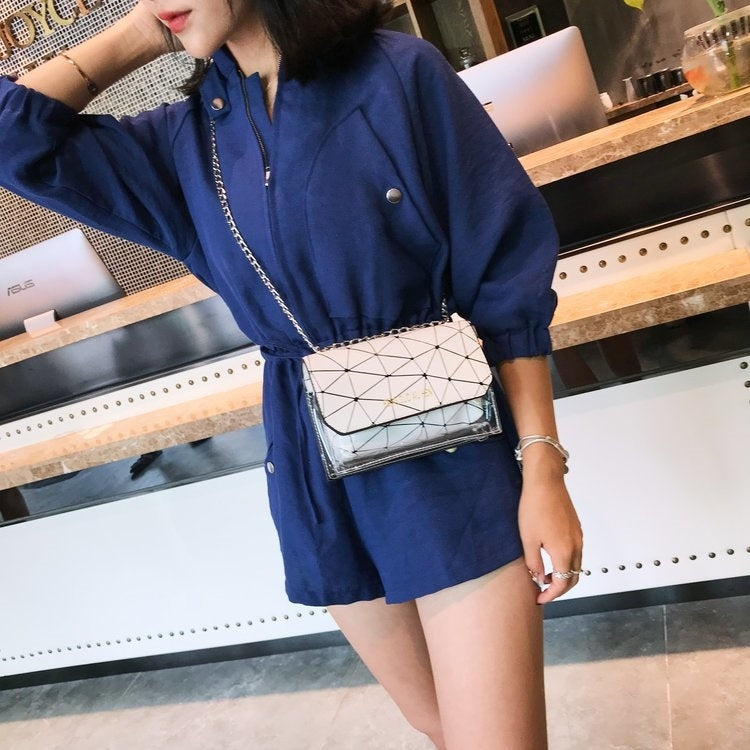 Mesh Casual Shoulder Bag Messenger Bag Ladies Handbag