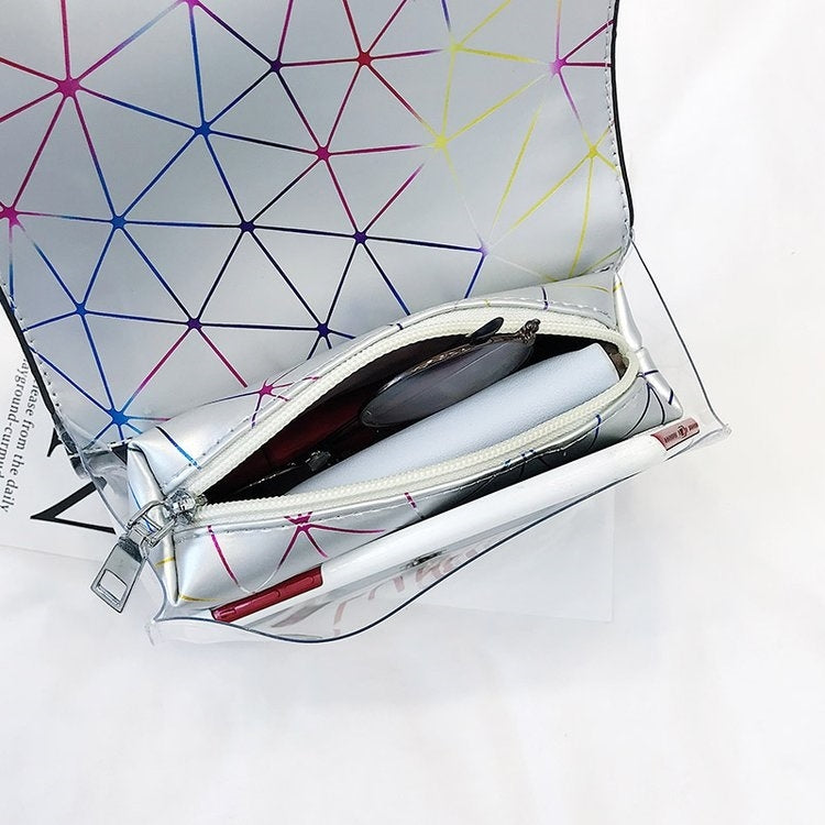 Mesh Casual Shoulder Bag Messenger Bag Ladies Handbag