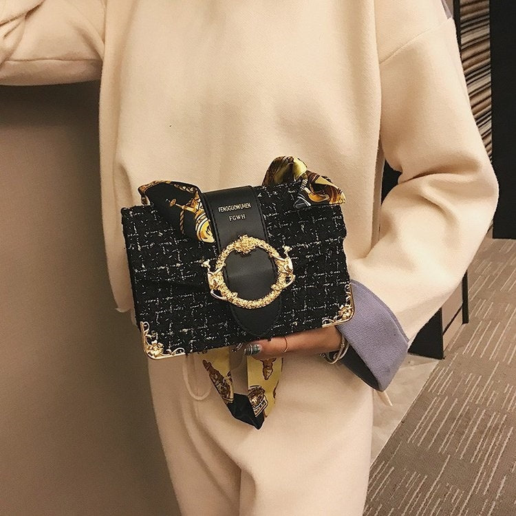 Fashion Shiny Casual Handbag Single Shoulder Bag