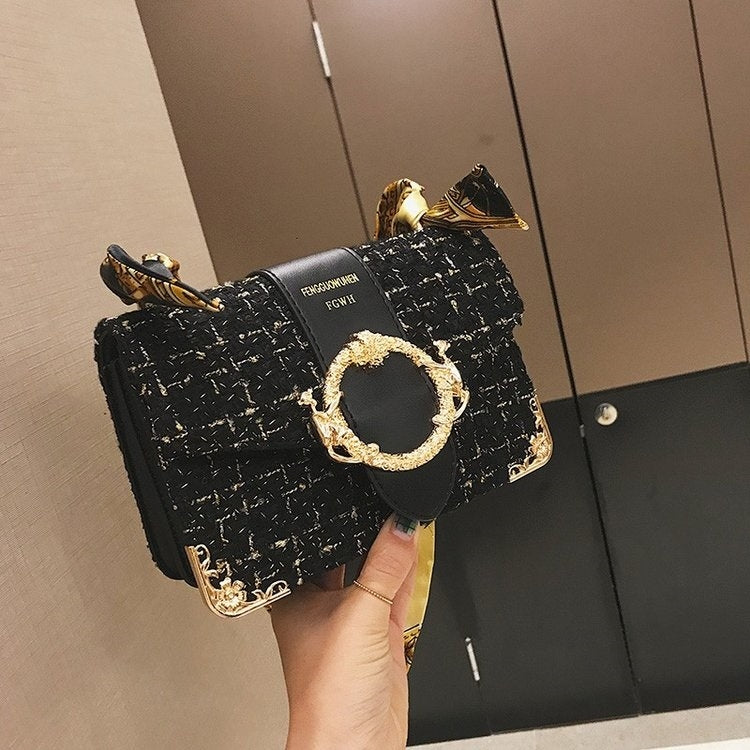 Fashion Shiny Casual Handbag Single Shoulder Bag