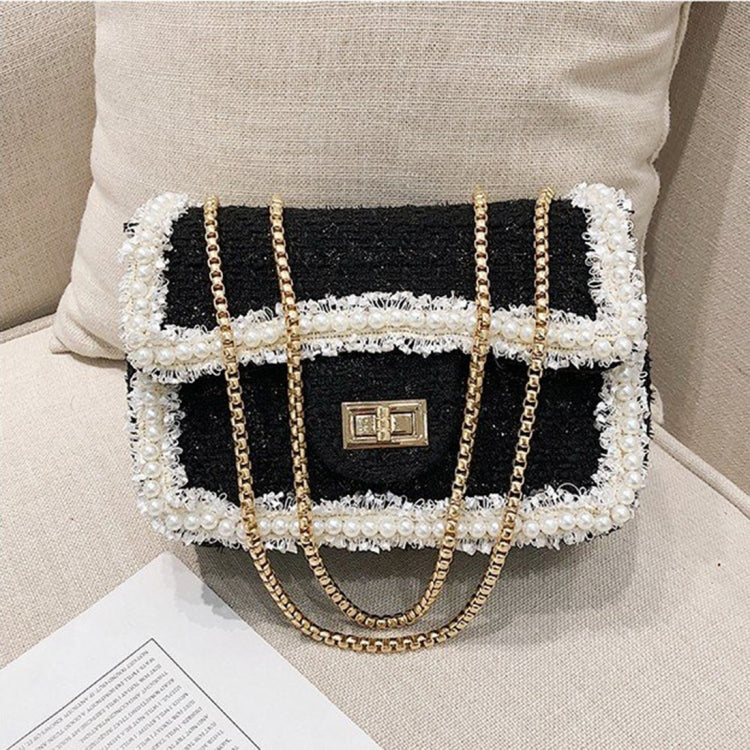 Casual Metal Buckle Shoulder Bag Messenger Bag Chain Bag Ladies Handbag