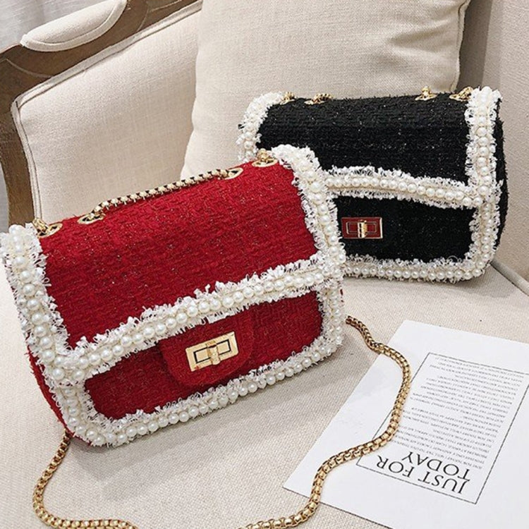 Casual Metal Buckle Shoulder Bag Messenger Bag Chain Bag Ladies Handbag