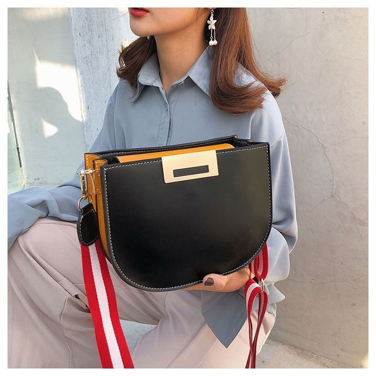 Multifunctional PU Leather Shoulder Crossbody Bag Women Handbag