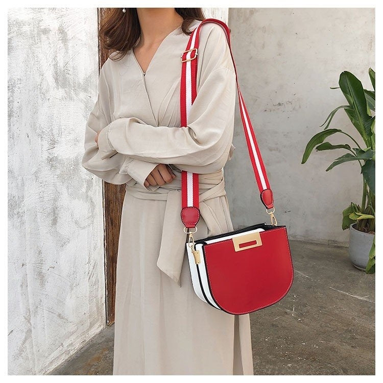 Multifunctional PU Leather Shoulder Crossbody Bag Women Handbag