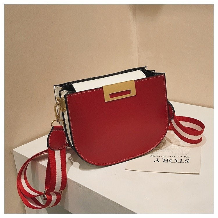 Multifunctional PU Leather Shoulder Crossbody Bag Women Handbag