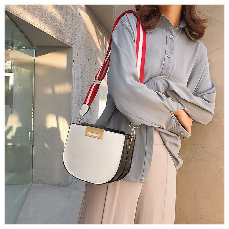 Multifunctional PU Leather Shoulder Crossbody Bag Women Handbag