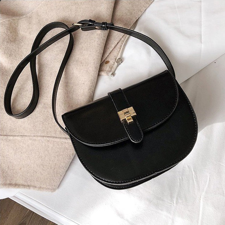 Casual Metal Buckle Shoulder Bag Messenger Bag Ladies Handbag