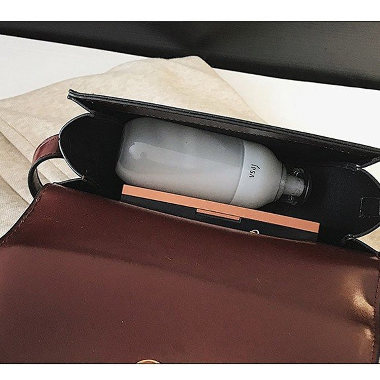 Casual Metal Buckle Shoulder Bag Messenger Bag Ladies Handbag