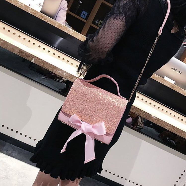 Casual PU Leather Sequin Shoulder Bag Ladies Handbag