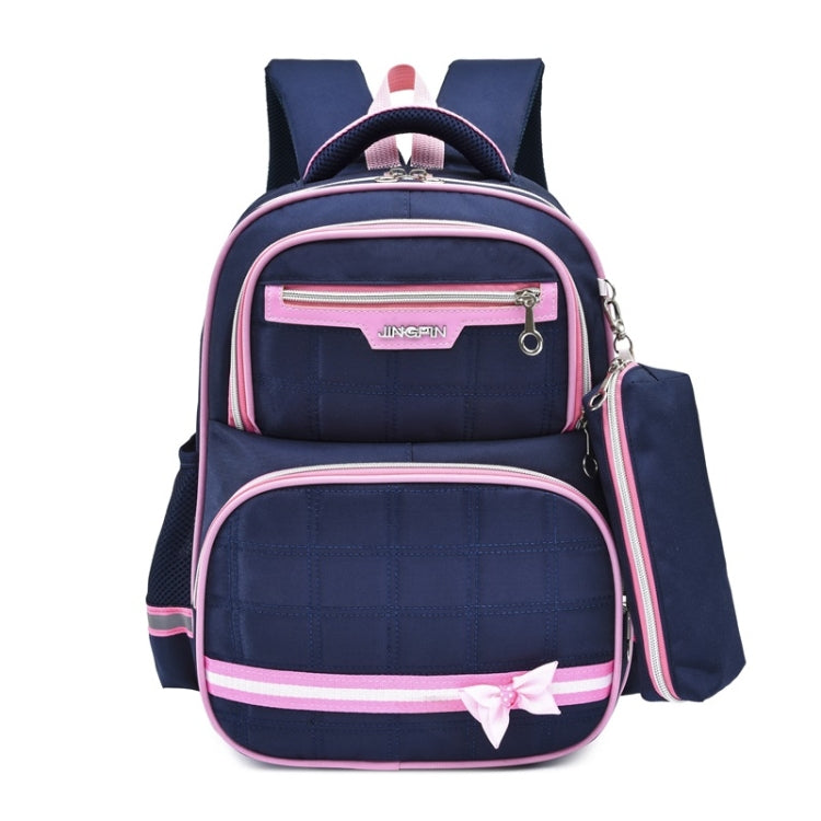 Lovely Double Shoulders School Bag Backpack Bag with Pen Bag