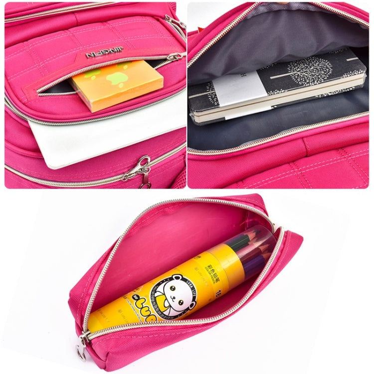 Lovely Double Shoulders School Bag Backpack Bag with Pen Bag