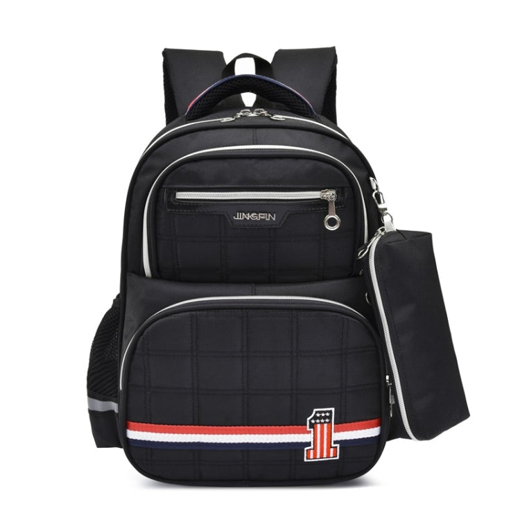 Lovely Double Shoulders School Bag Backpack Bag with Pen Bag