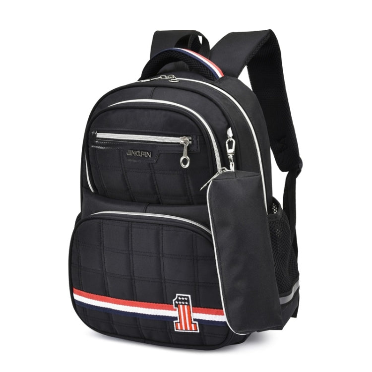 Lovely Double Shoulders School Bag Backpack Bag with Pen Bag