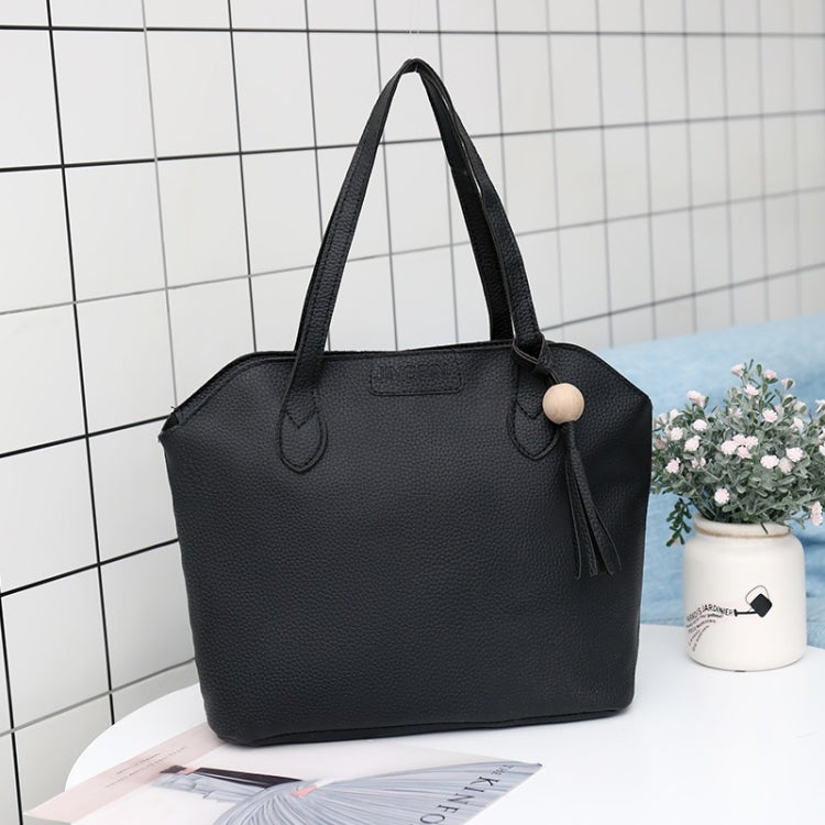 3 in 1 Fashionable PU Leather Single-shoulder Bag Women Handbag Messenger Bag with Tassel