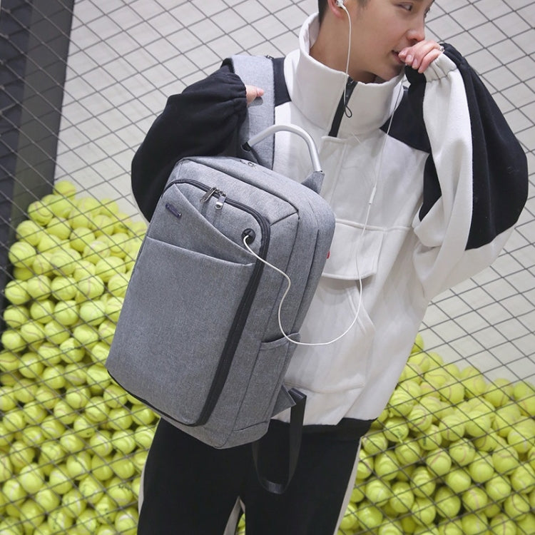 Multi-Function Cotton-linen Portable Casual Double Shoulders School Bag Travel Backpack Bag