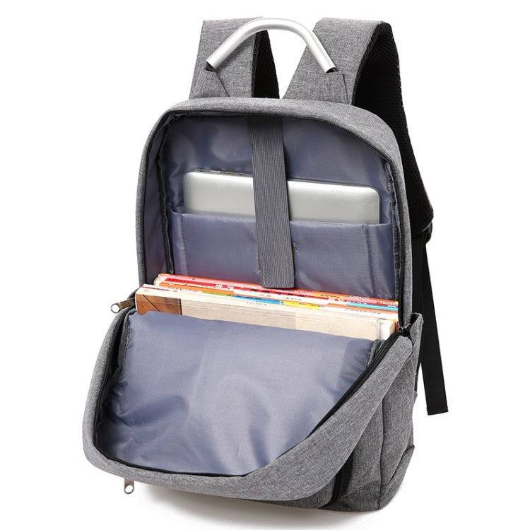 Multi-Function Cotton-linen Portable Casual Double Shoulders School Bag Travel Backpack Bag
