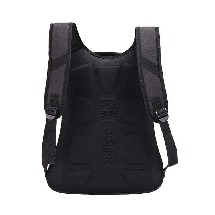 Multi-Function Oxford Portable Casual Double Shoulders School Bag Travel Backpack Bag with Earphone Line Hole & USB Charging