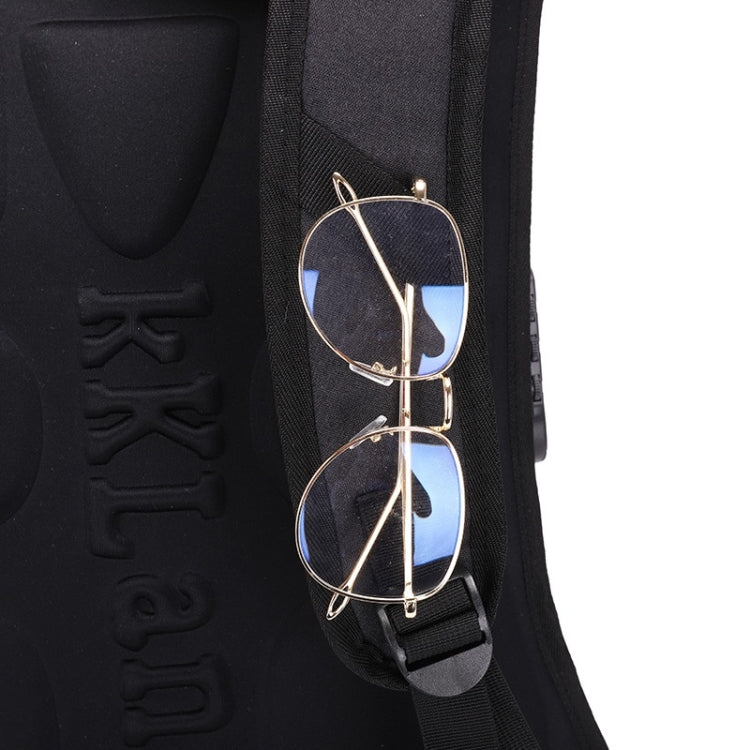 Multi-Function Oxford Portable Casual Double Shoulders School Bag Travel Backpack Bag with Earphone Line Hole & USB Charging