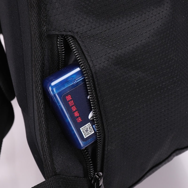 Multi-Function Oxford Portable Casual Double Shoulders School Bag Travel Backpack Bag with Earphone Line Hole & USB Charging