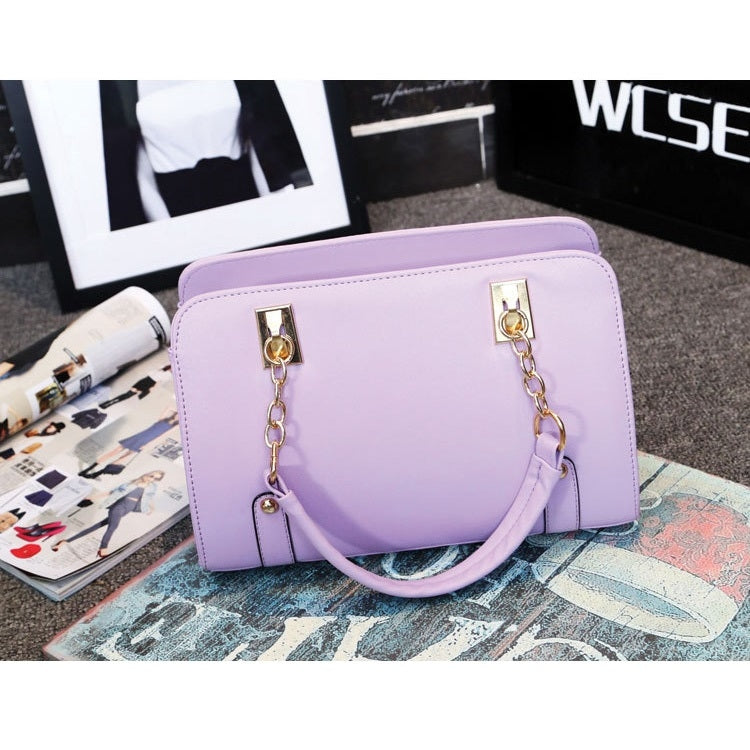 Casual PU Shoulder Bag Ladies Handbag Messenger Bag