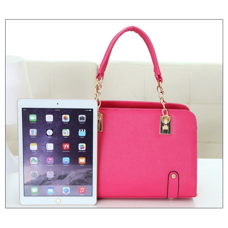 Casual PU Shoulder Bag Ladies Handbag Messenger Bag