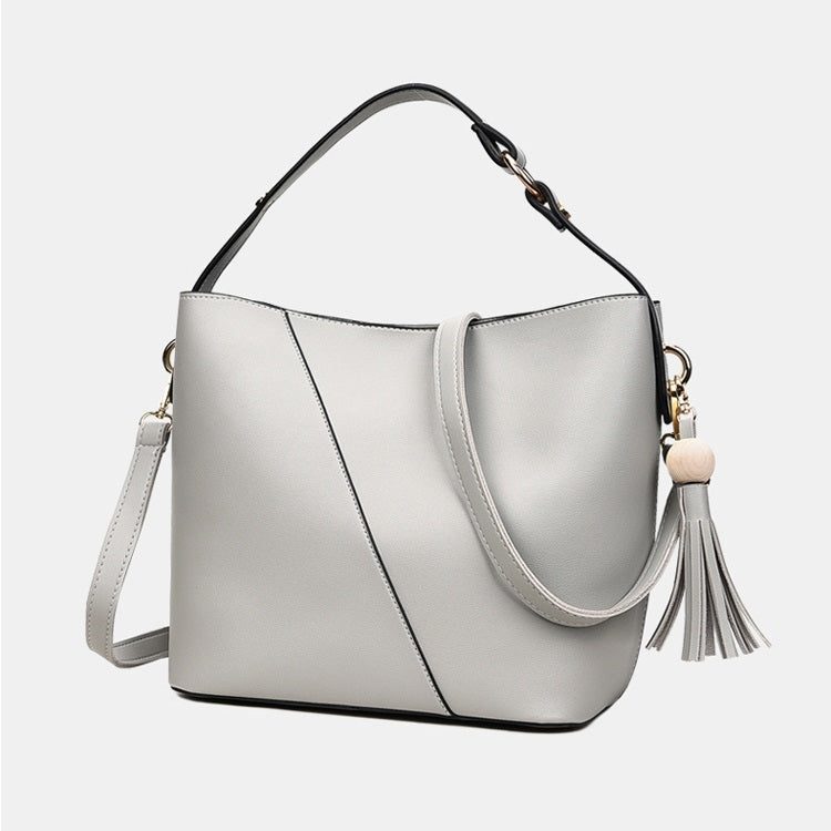 2 in 1 Casual PU Shoulder Bag Ladies Handbag Messenger Bag