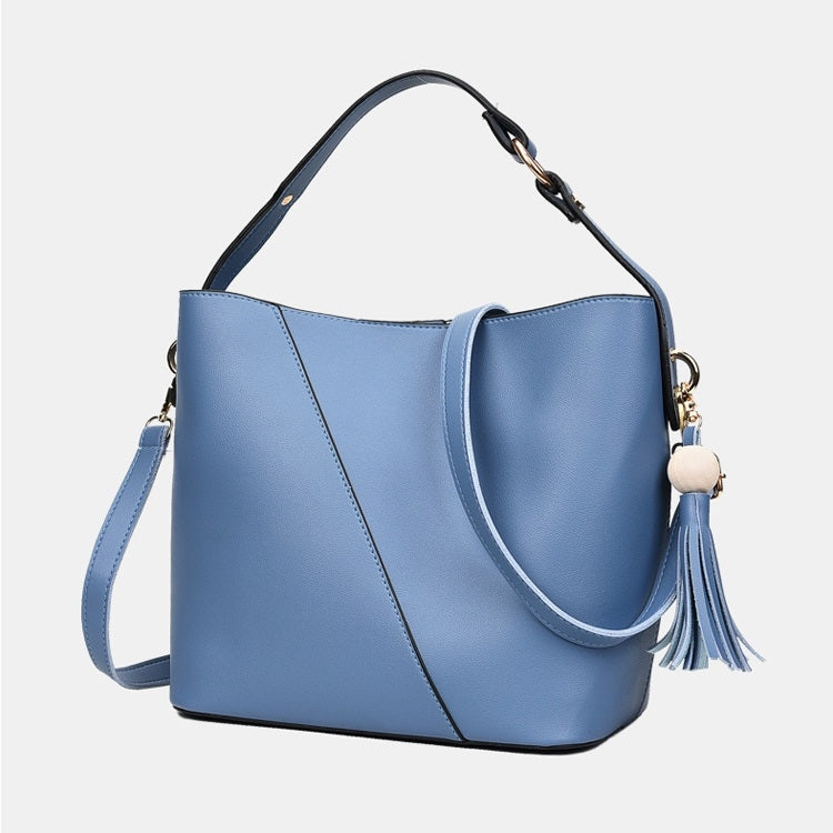 2 in 1 Casual PU Shoulder Bag Ladies Handbag Messenger Bag