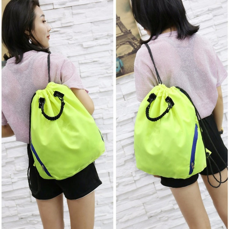 Drawstring Double Shoulders School Bag Travel Backpack Bag