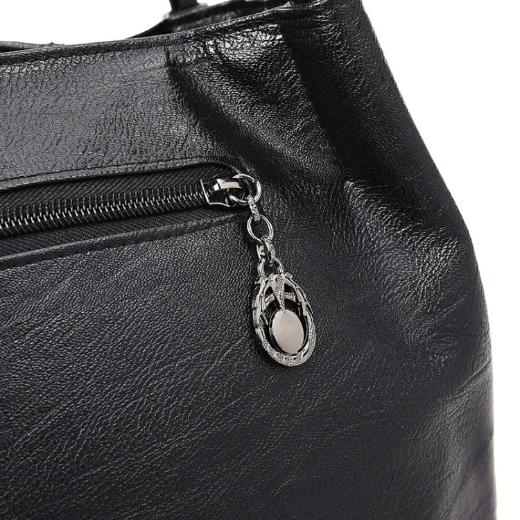 2 in 1 Casual PU Shoulder Bag Ladies Handbag Messenger Bag