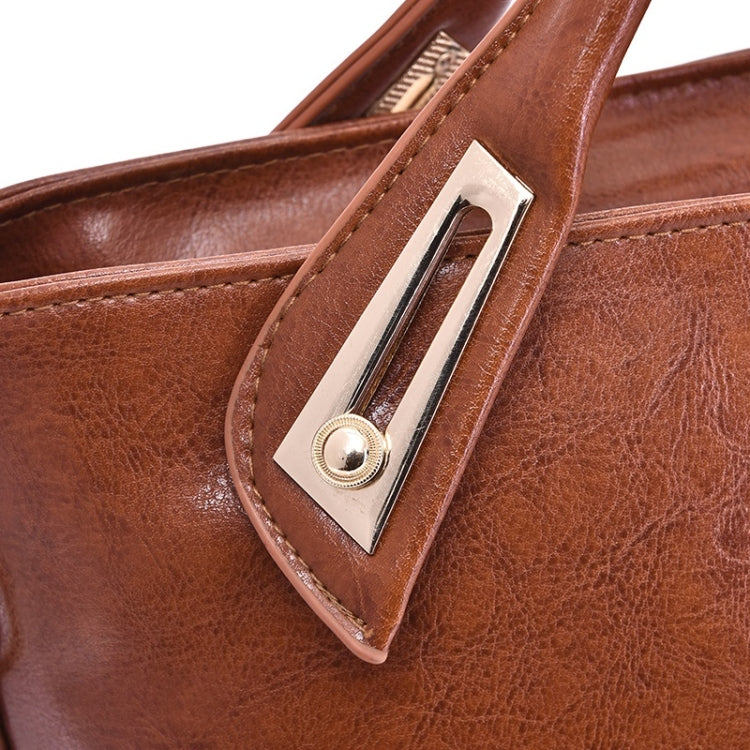 3 in 1 Casual PU Shoulder Bag Ladies Handbag Messenger Bag